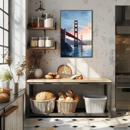 Golden Gate Bridge Timeless San Francisco Travel Poster