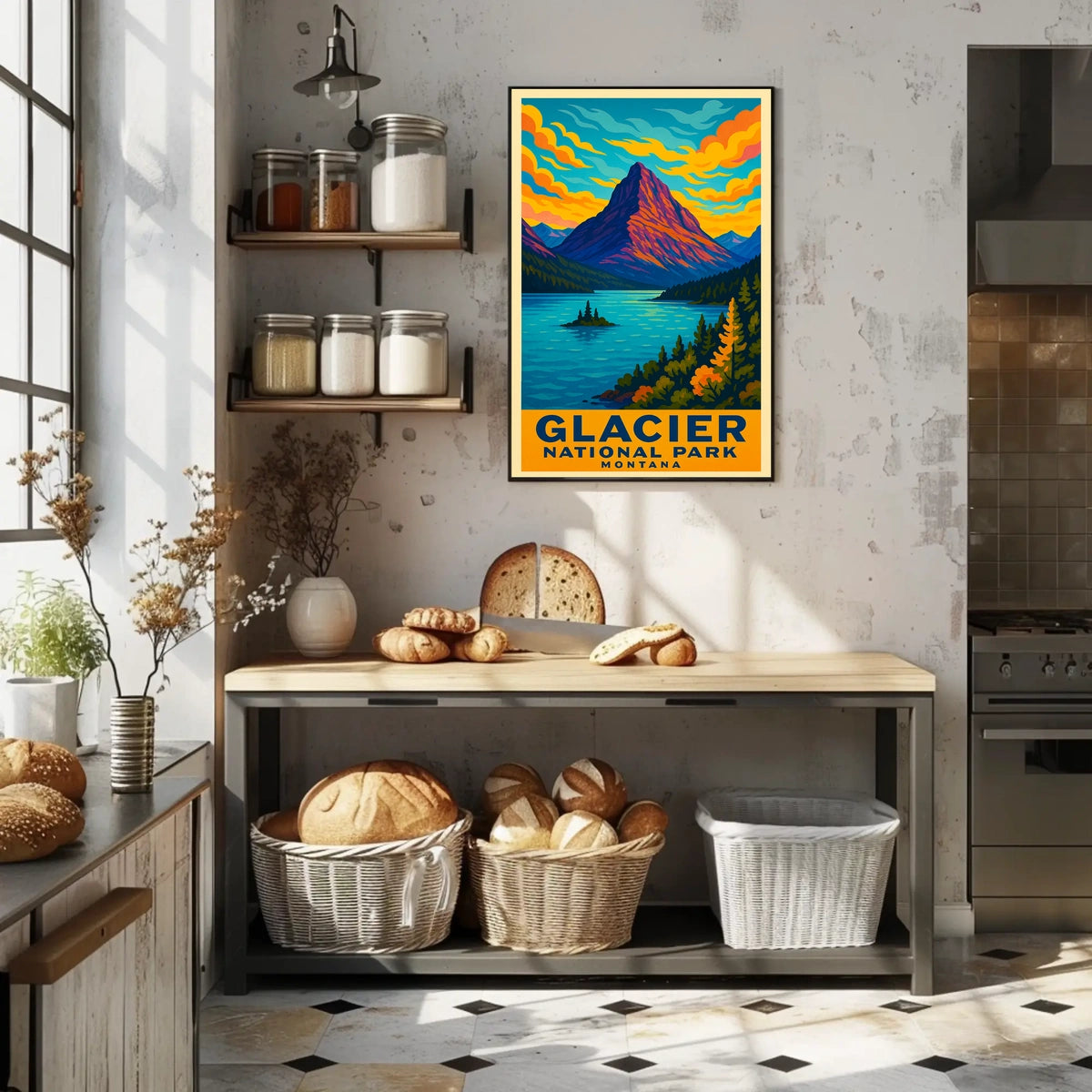 Glacier National Park Montana Poster