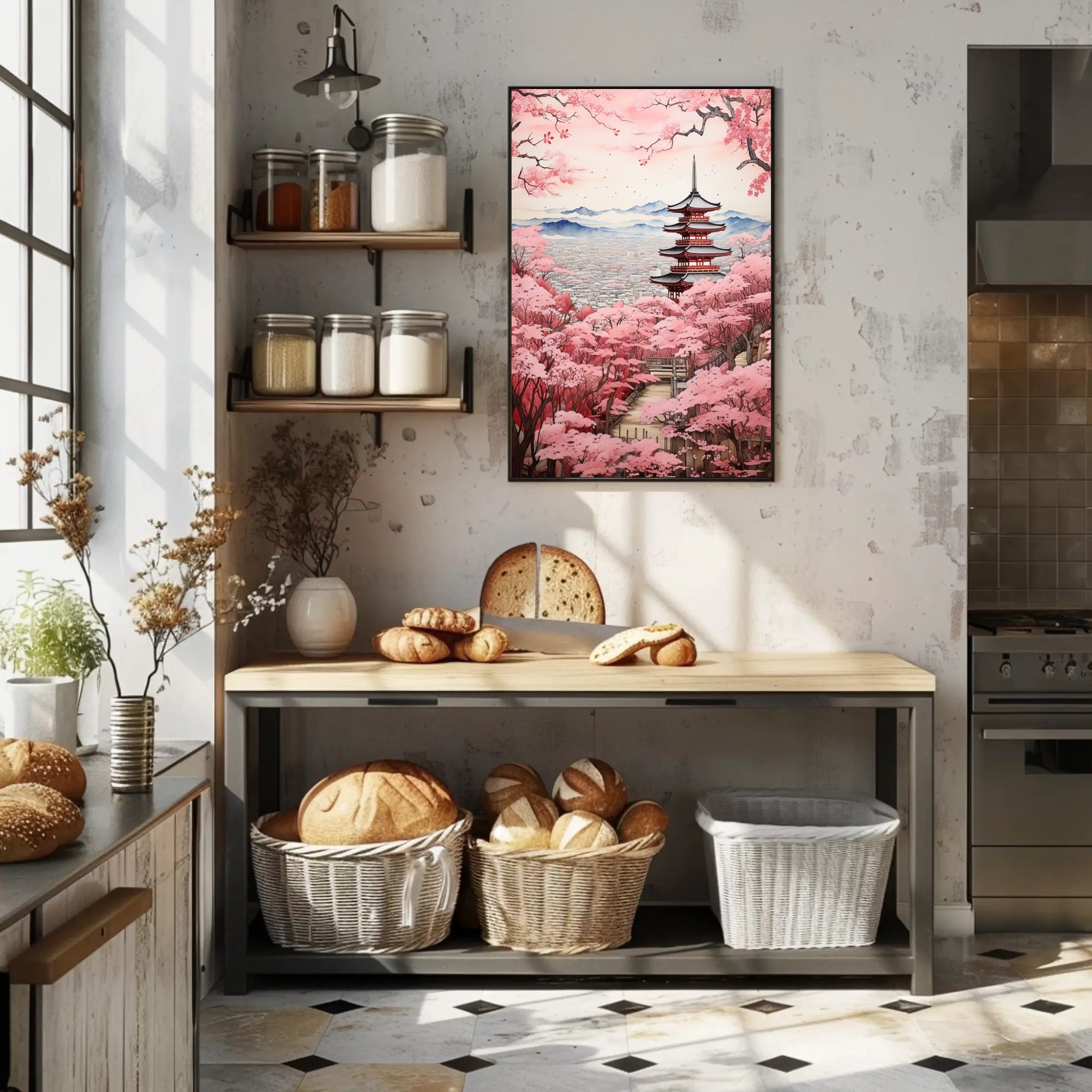 Cherry Blossom Serenity Poster