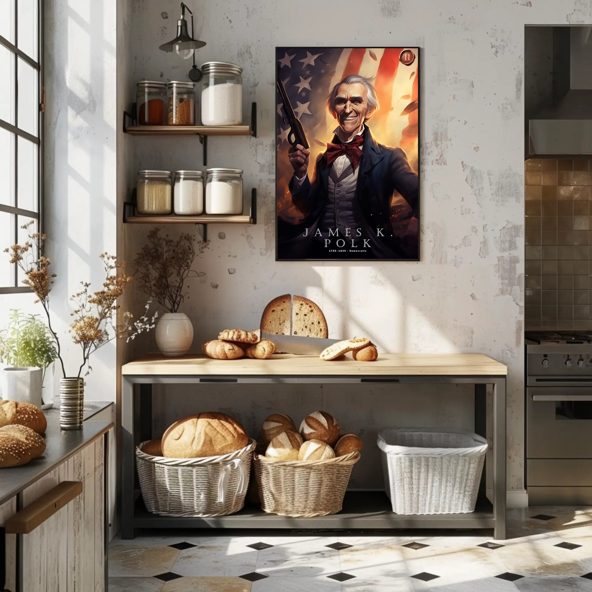 James K. Polk Poster