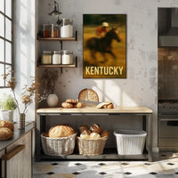 Kentucky Horse Racing Poster