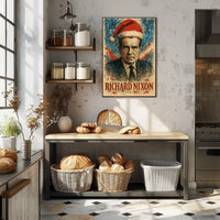 Richard Nixon 37th President of the United States Christmas SeriesPoster