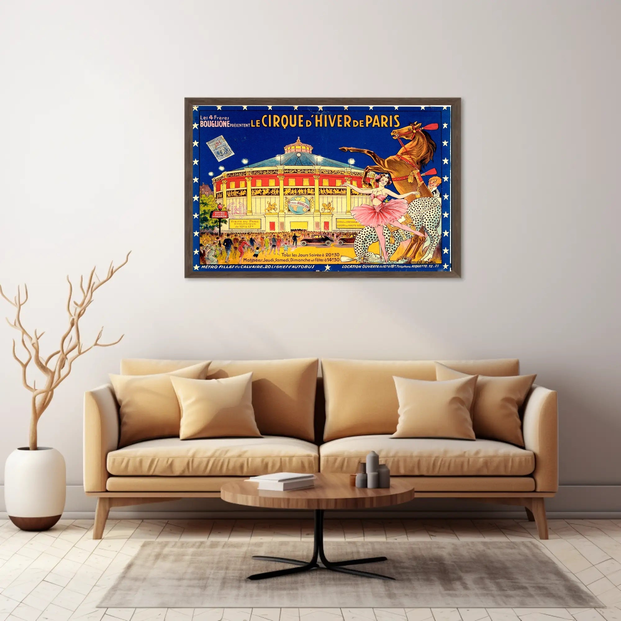 Le Cirque d'Hiver de Paris Poster