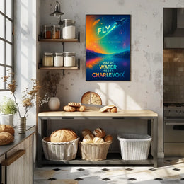 Fly High Charlevoix Dreamscape Travel Poster