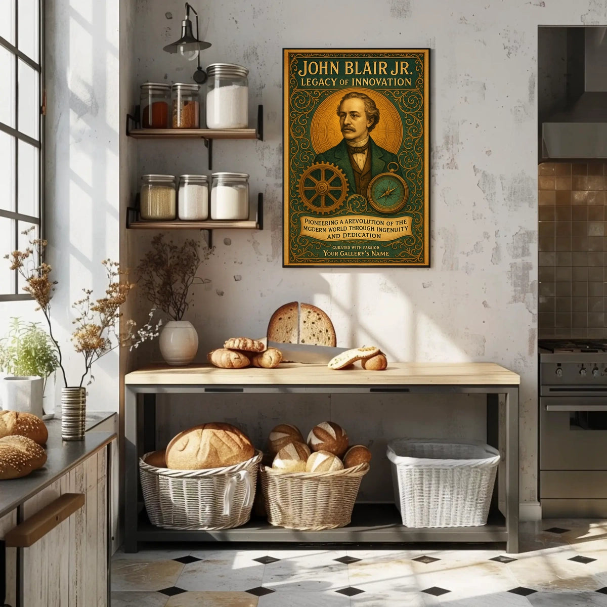 John Blair Jr. Legacy of Innovation Poster