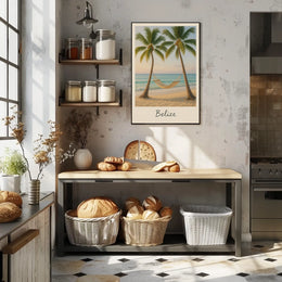 Belize Beach Getaway Poster