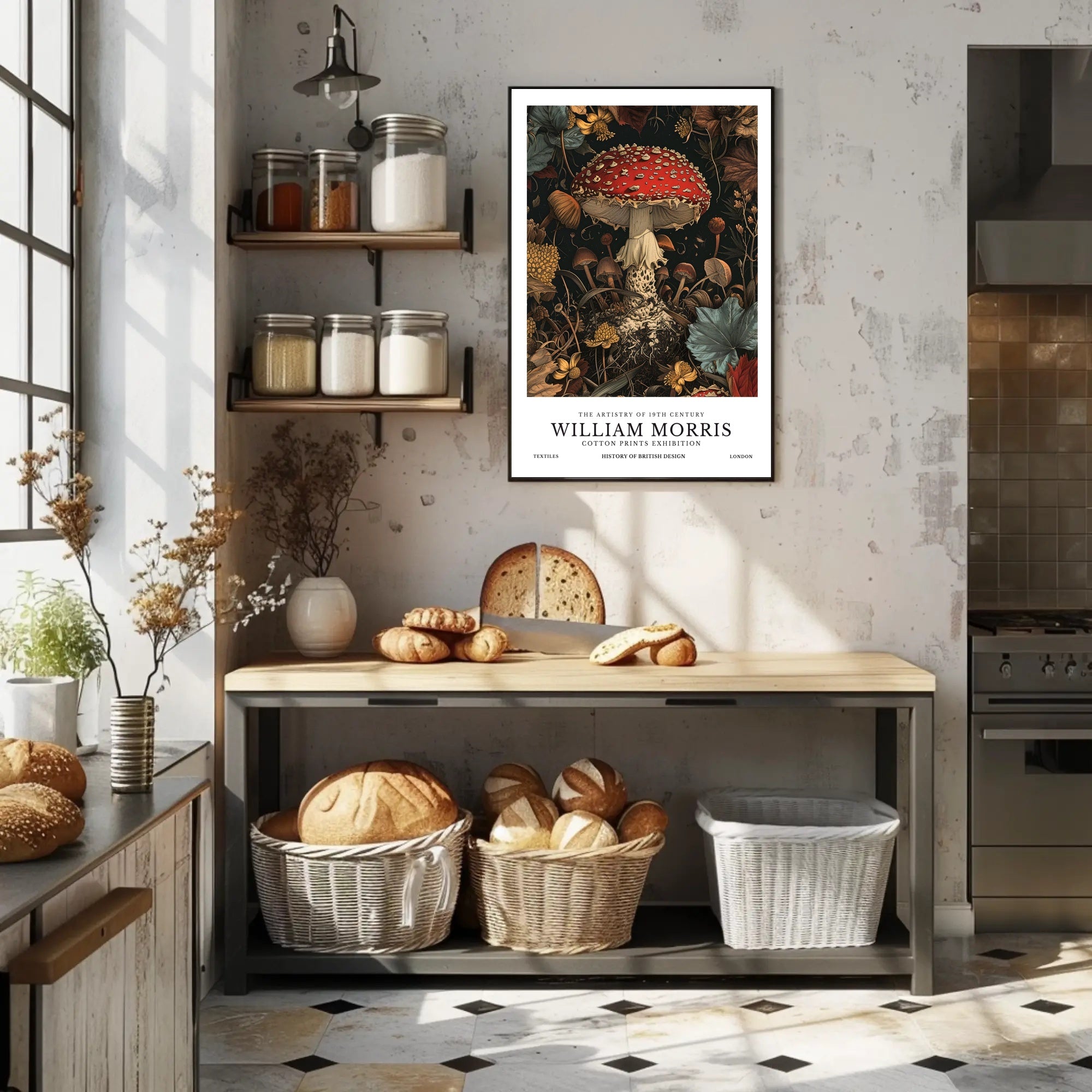 William Morris 19th Century Art Poster