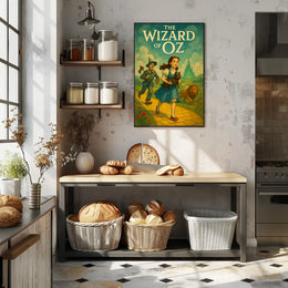 The Wizard of Oz Classic Fantasy Journey Poster PosterGoat