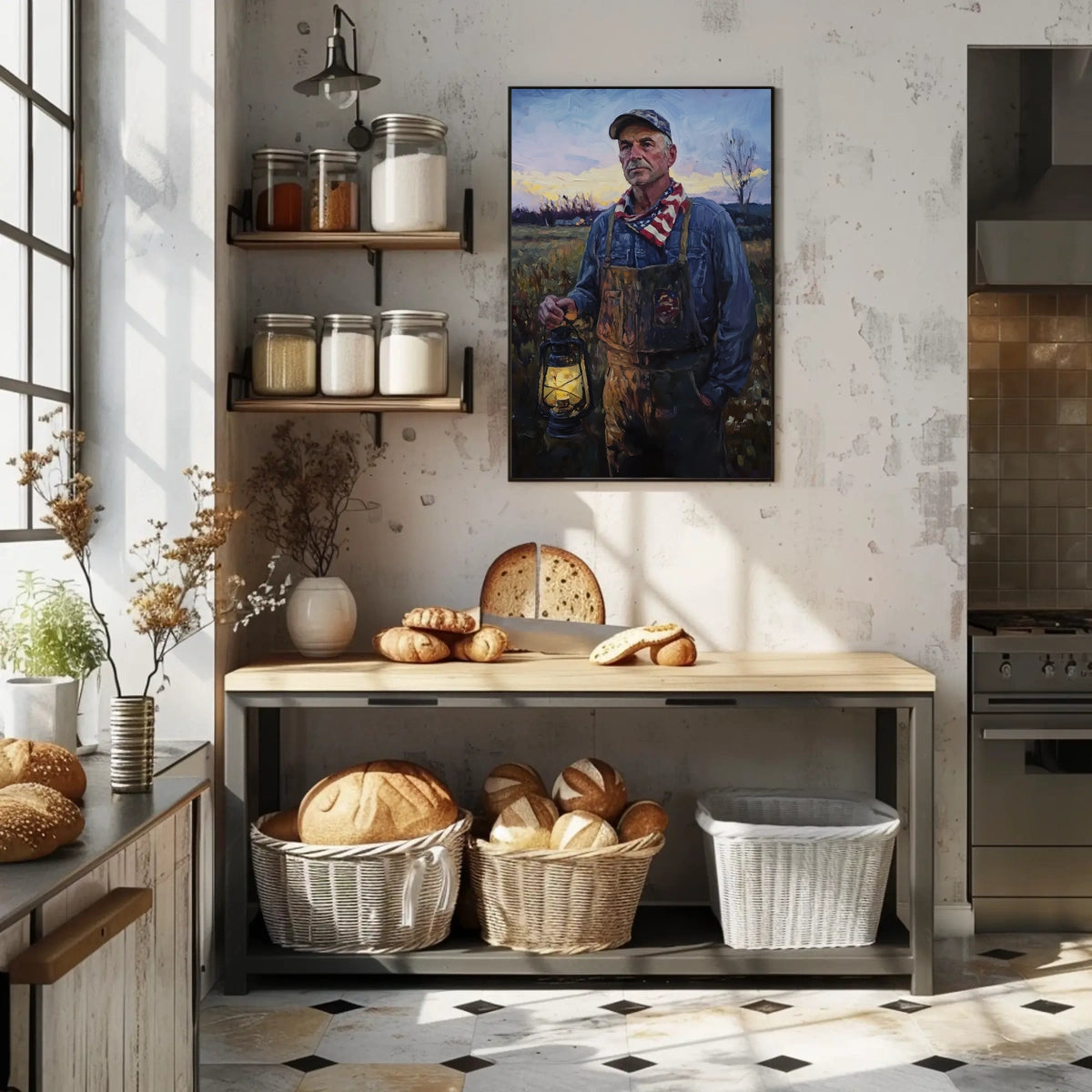 proud farmer Poster