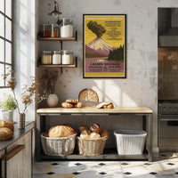 Lassen Volcanic National Park Ranger Service Poster