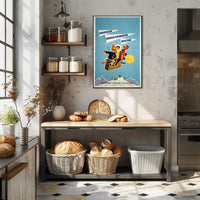 Adventure in the Bavarian Alps Poster PosterGoat