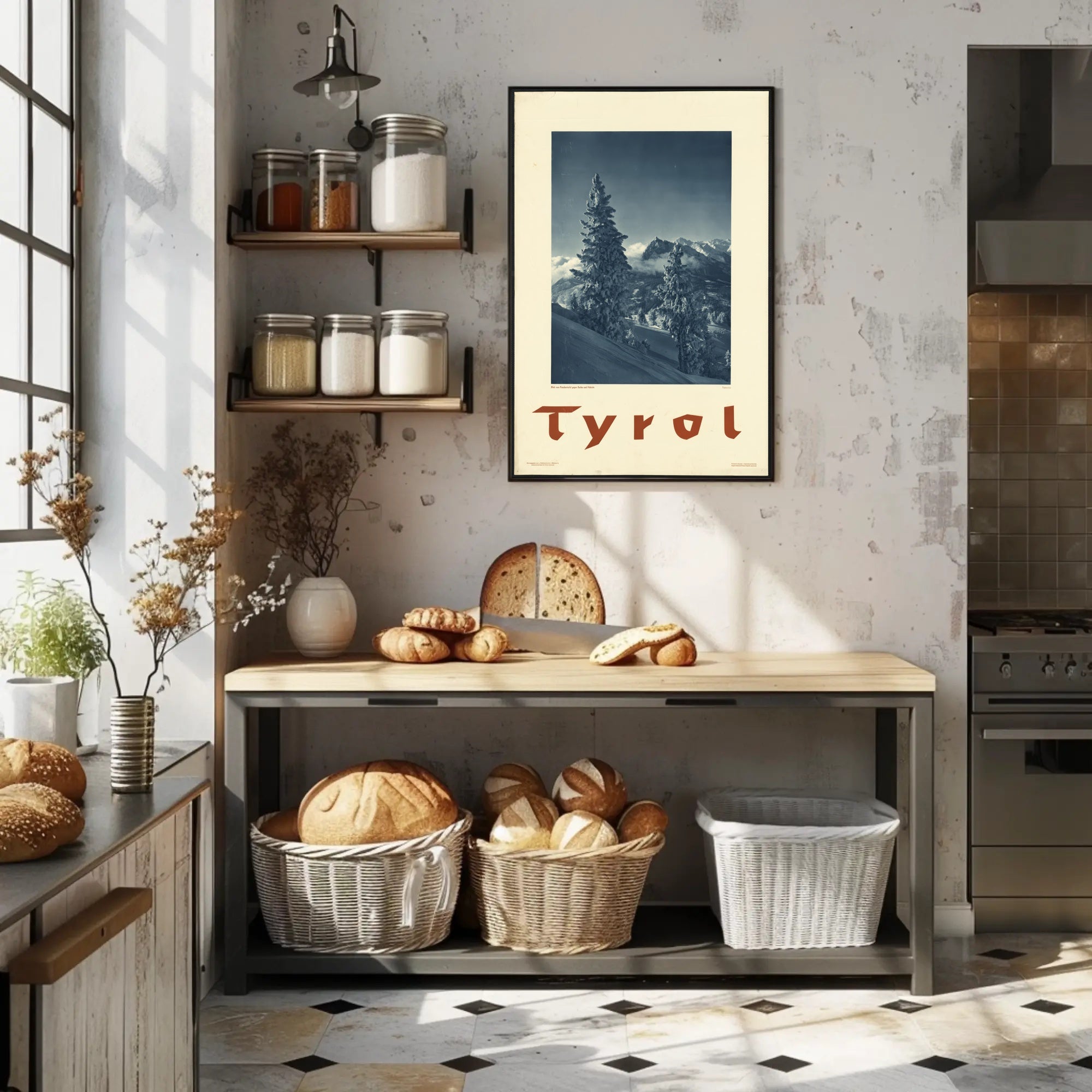 Winter Wonderland in Tyrol Poster PosterGoat