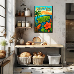 Puerto Rico Paradise Poster