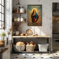 St. Philomena The Light of Faith Poster