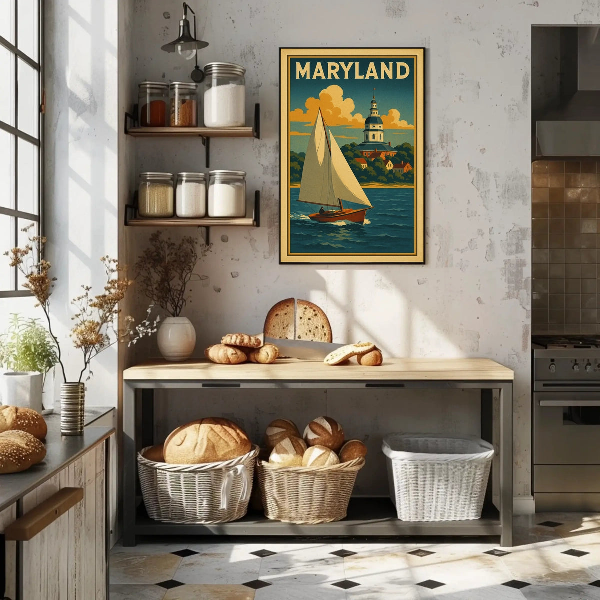 Maryland Scenic Poster