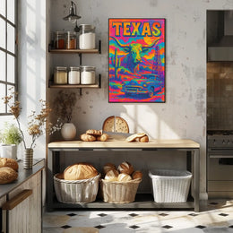 Texas Vibes Poster