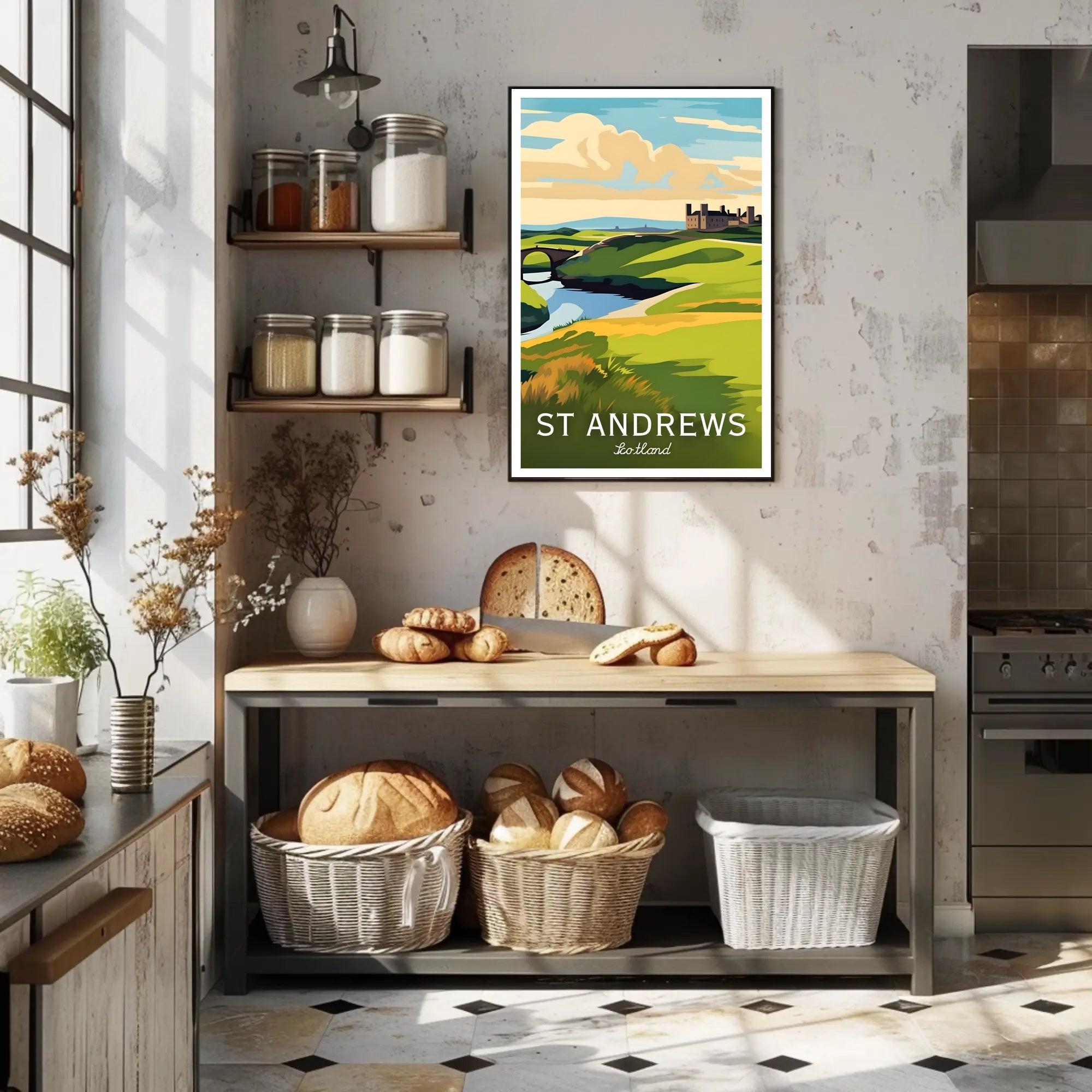 St Andrews Scenic Poster