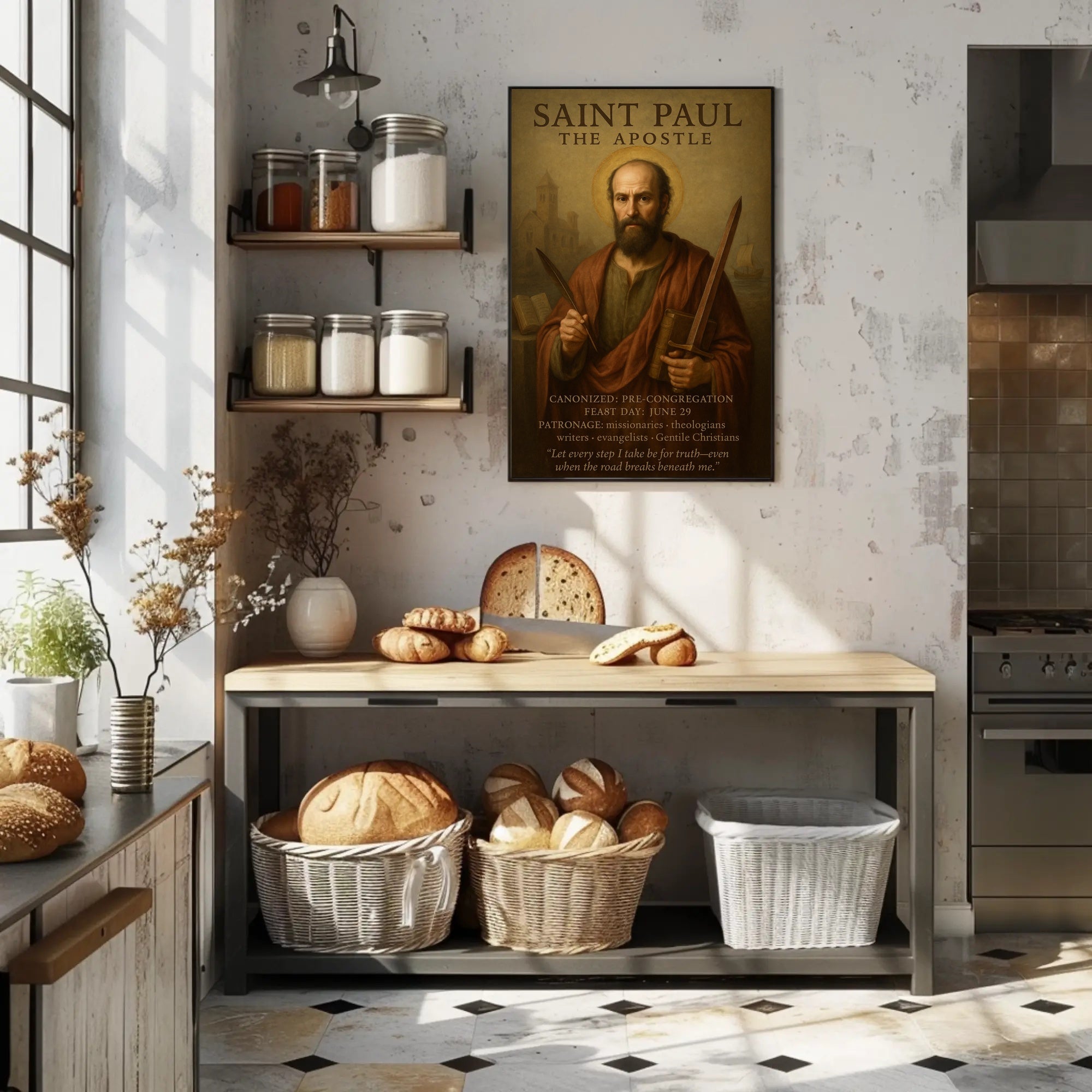 Saint Paul Renaissance Artwork Historical or Presidential Poster