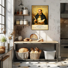 Saint Thomas Aquinas Poster PosterGoat