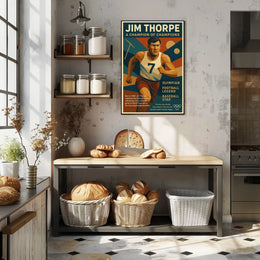 Jim Thorpe Legendary Champion Poster