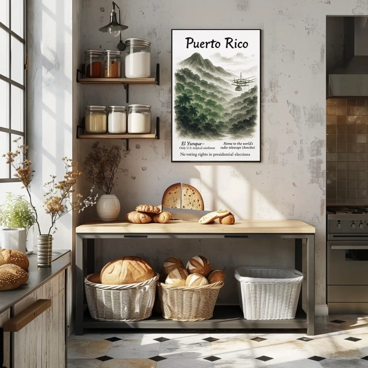 Puerto Rico A Unique U.S. Territory Poster