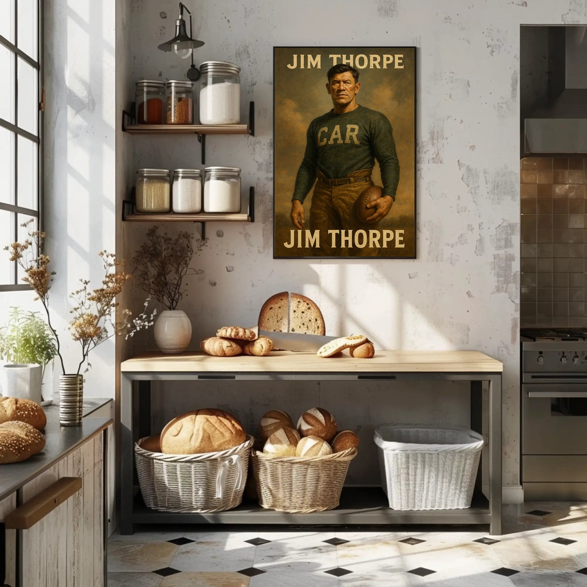 Jim Thorpe Athletic Legend Poster