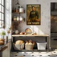 Jim Thorpe Athletic Legend Poster