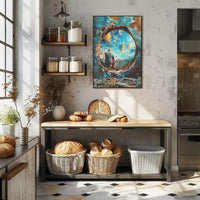 Through The Ruins Poster Art Print Decor PosterGoat