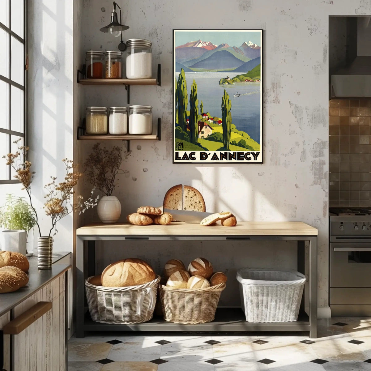 Lac DAnnecy Travel Poster