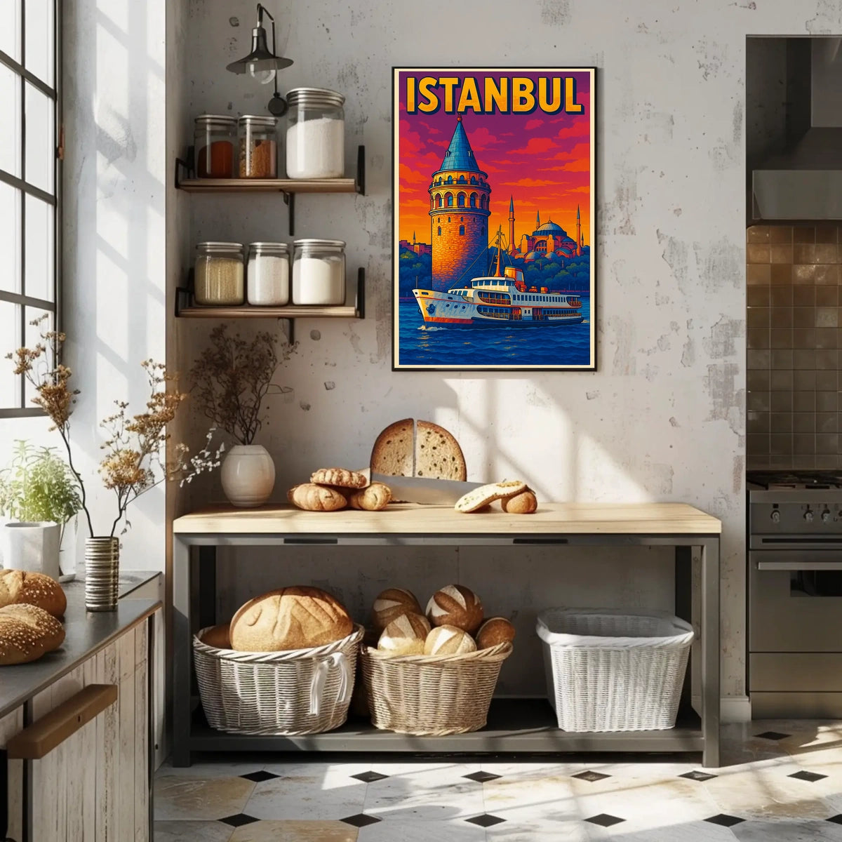 Istanbul A City of Timeless Beauty Poster