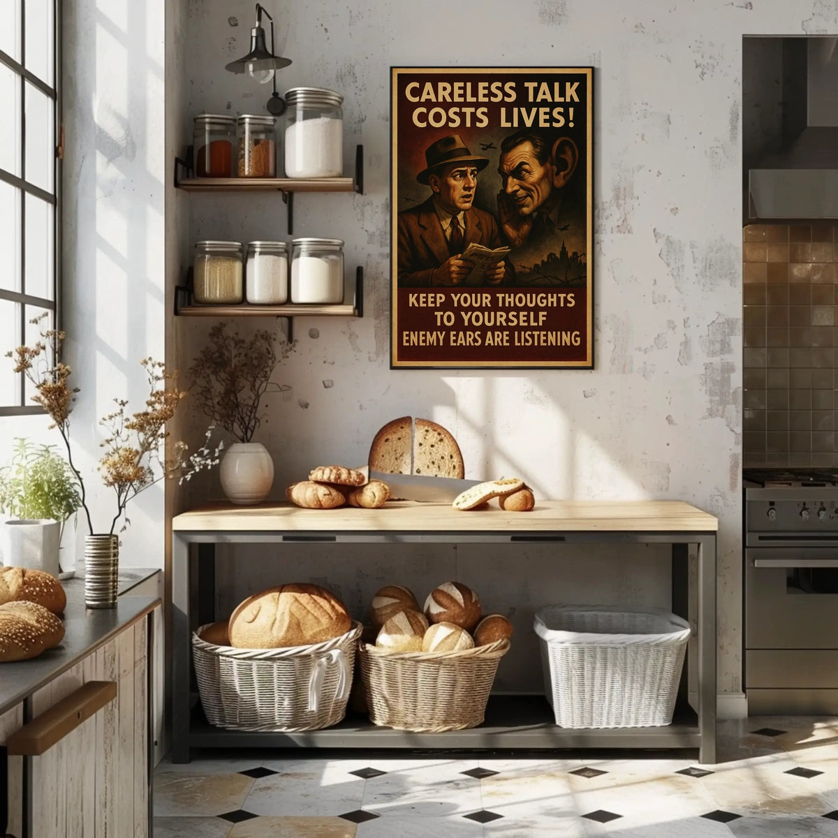 Careless Talk Costs Lives Poster