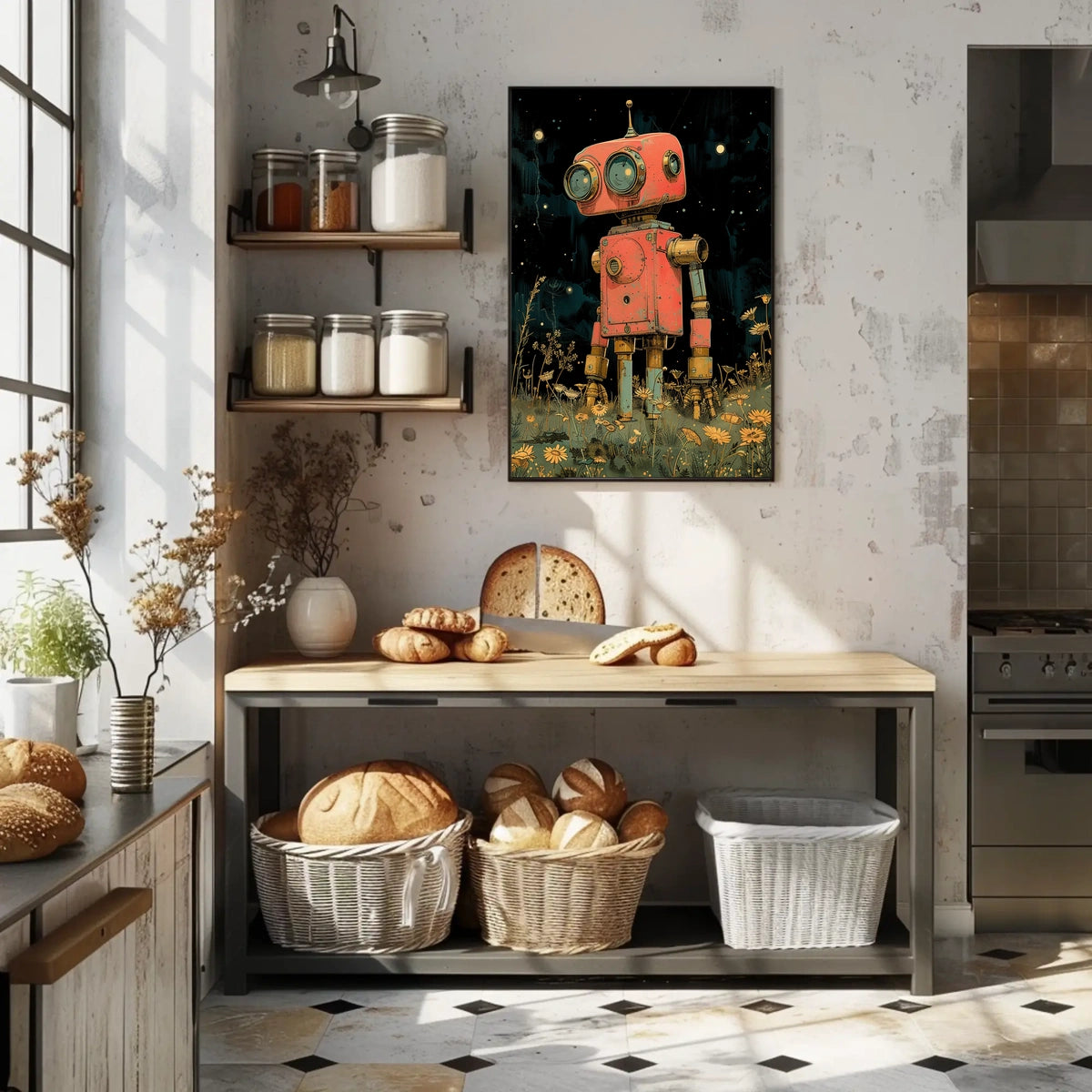 The Dreamy Robot Poster