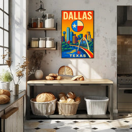 Dallas, Texas Poster PosterGoat