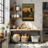 St. Helena An Island of Isolation Poster