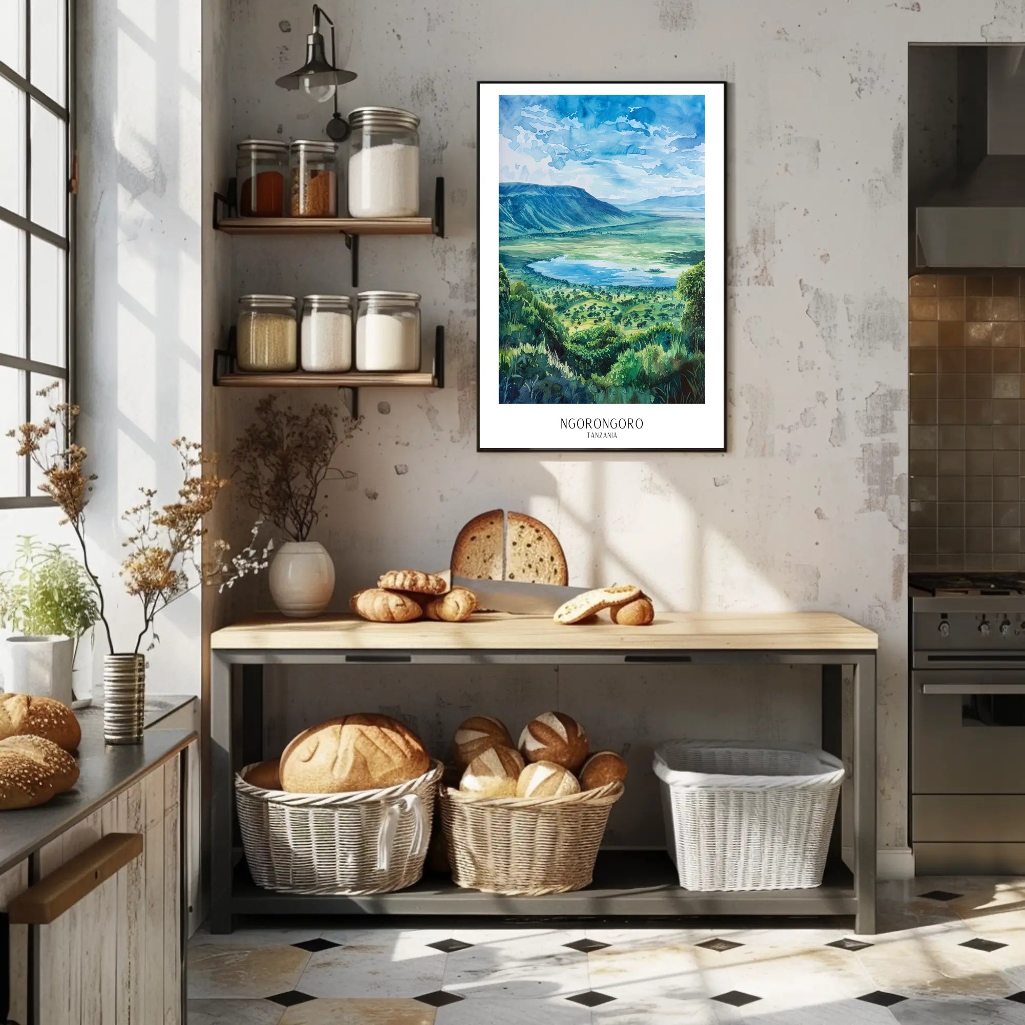 Ngorongoro Crater Poster PosterGoat