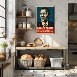 Barack Obama 44th President Poster