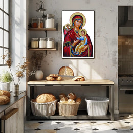 Christian Mother Mary Poster