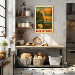Lake Superior Scenic Views Poster