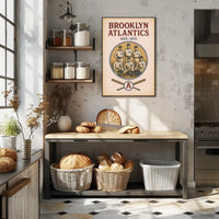 Brooklyn Atlantics Baseball Team Poster PosterGoat