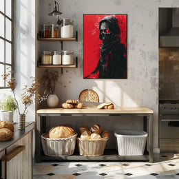 Dark Reaper Modern Gothic Art Poster Print PosterGoat
