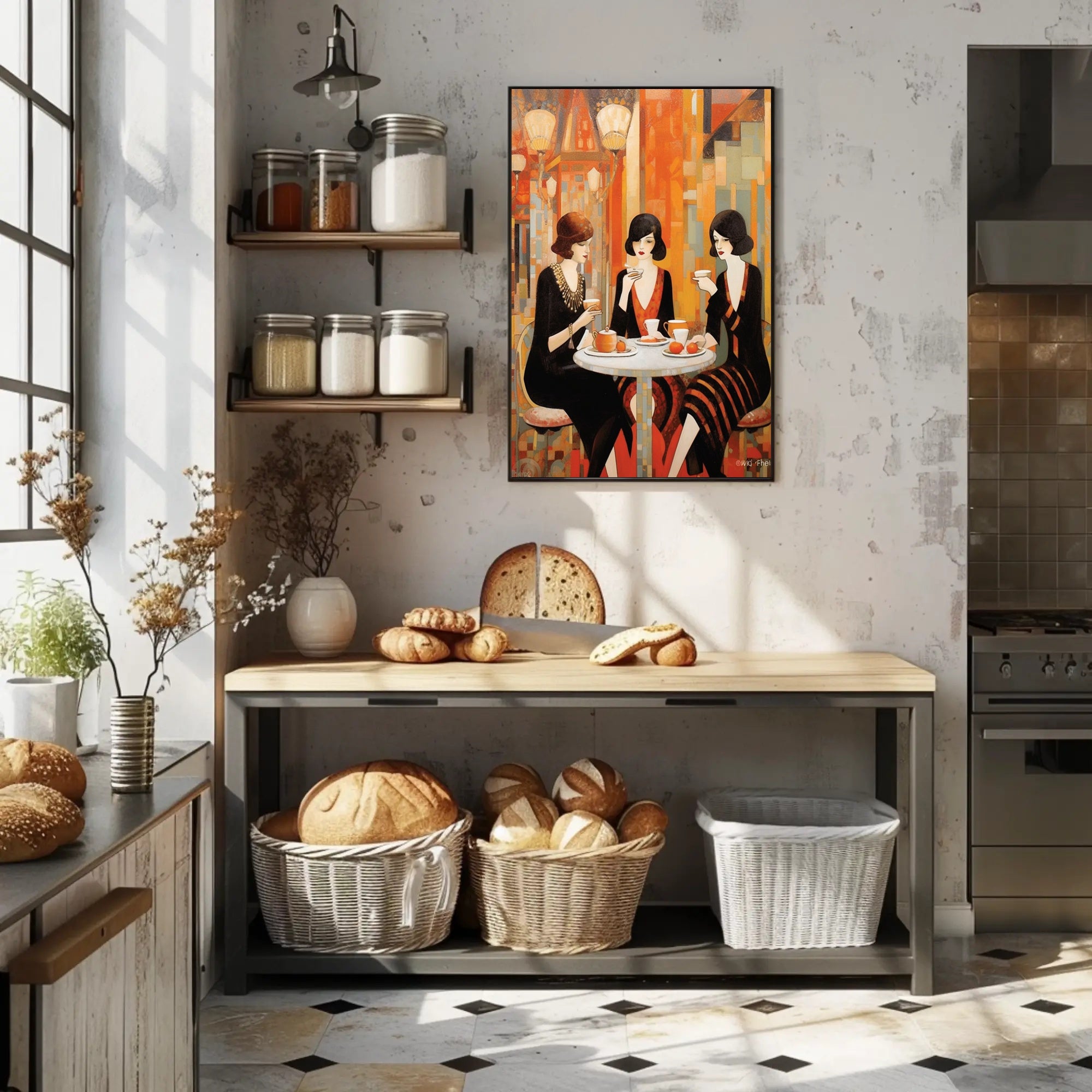 Elegant Afternoon Tea Poster