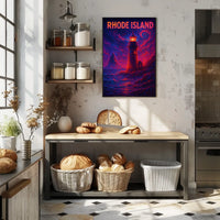 Rhode Island Lighthouse Poster