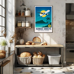 Hawaii Awaits Your Tropical Getaway Poster PosterGoat