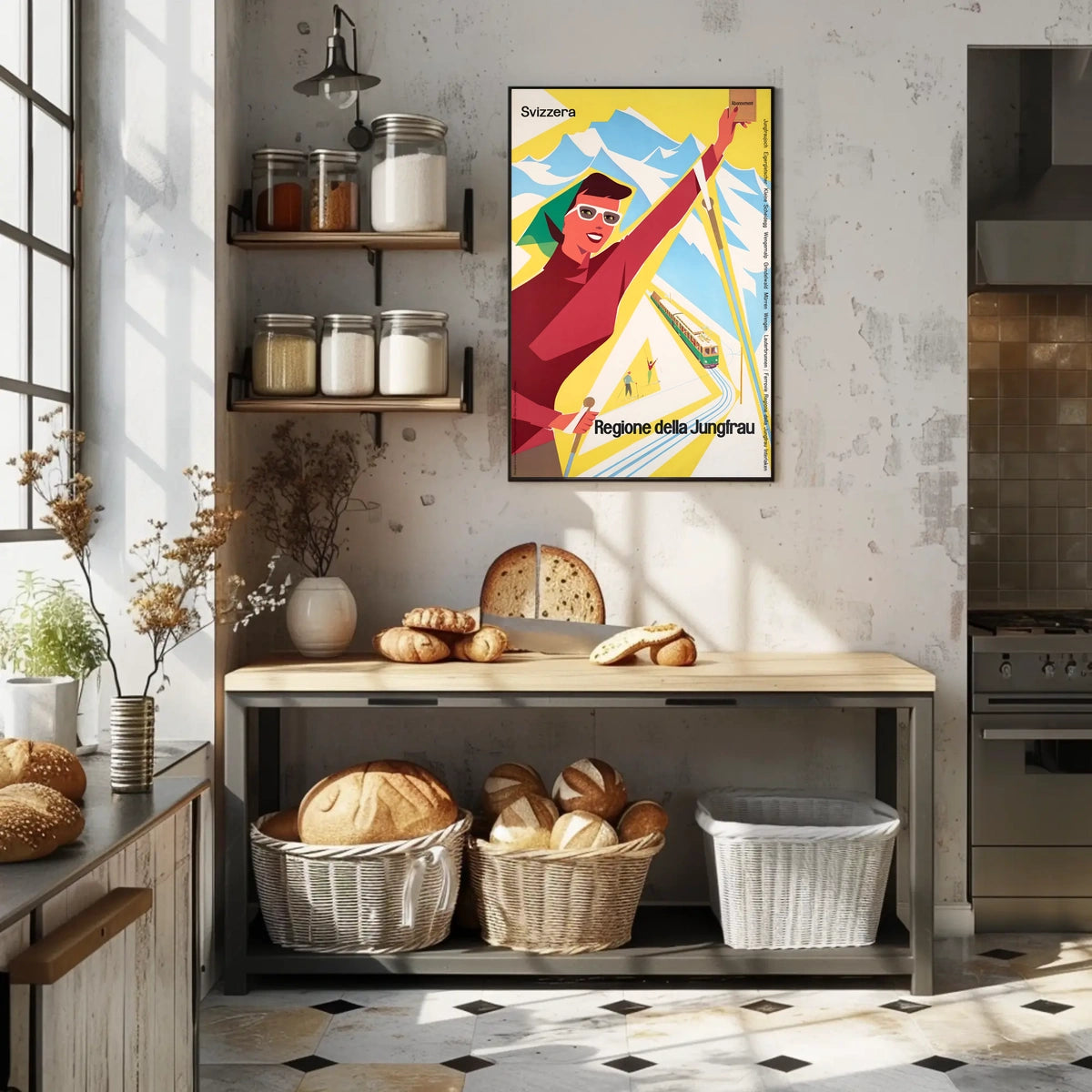 Discover The Jungfrau Region Poster