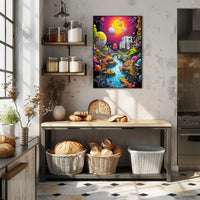 Cosmic Landscape Adventure Poster PosterGoat