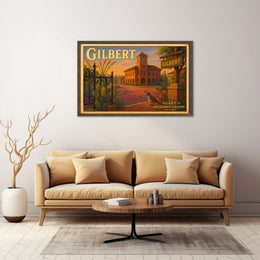 Gilbert Heart of Arizona Charm Poster