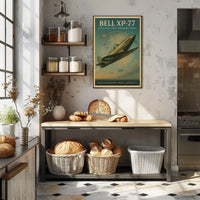 Bell XP-77 Lightweight Fighter Poster