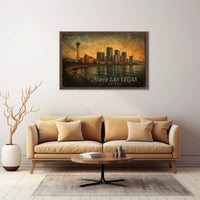 North Las Vegas Skyline Poster