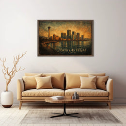 North Las Vegas Skyline Poster