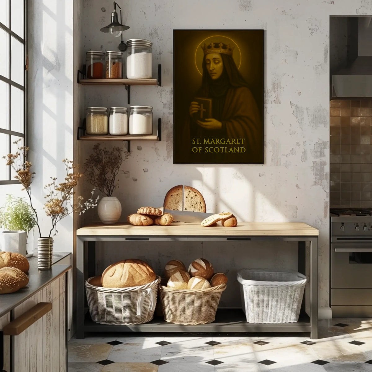 St. Margaret Of Scotland Poster